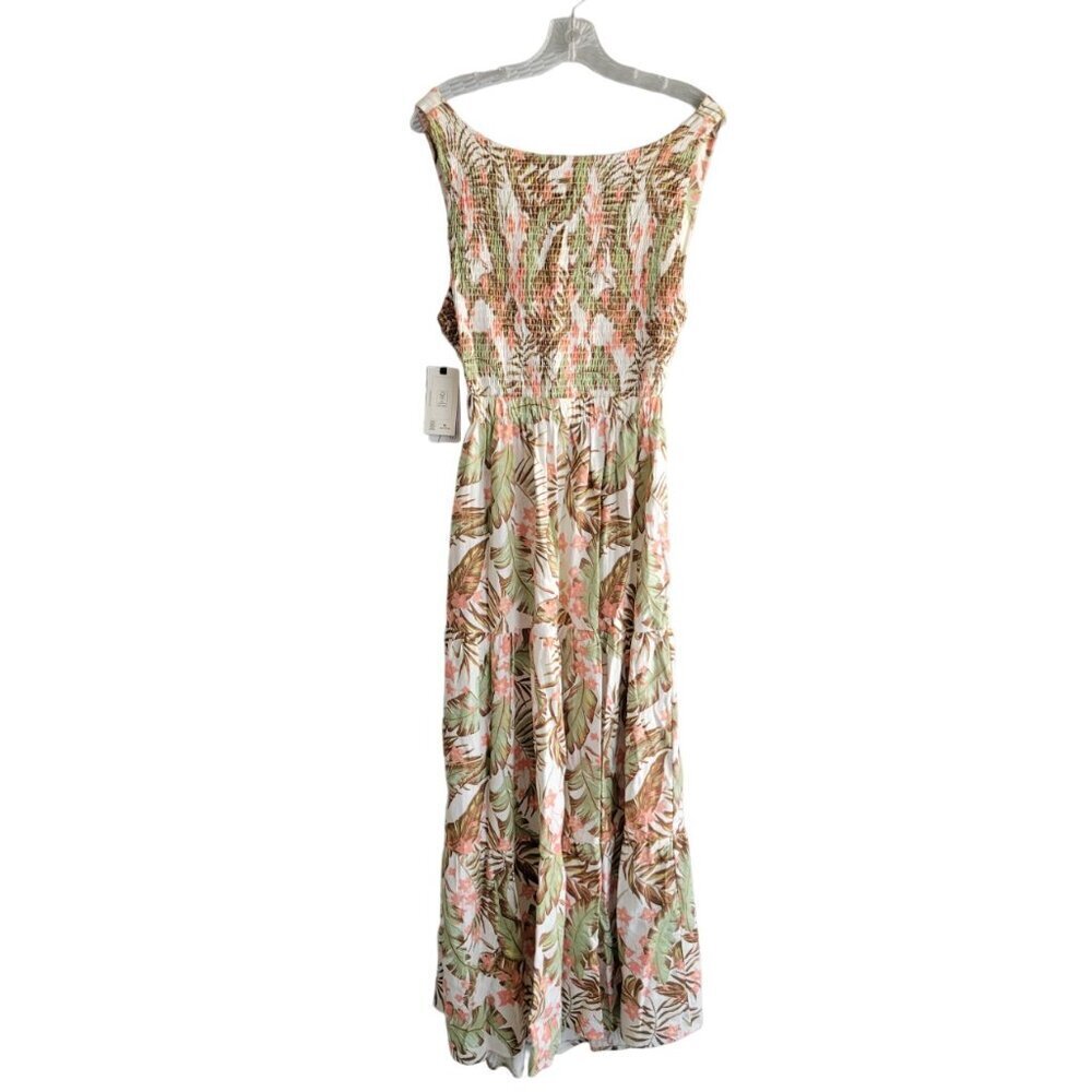 *NWT* Rip Curl La Quinta Floral Smocked Maxi Dress Size M - Picture 9 of 16